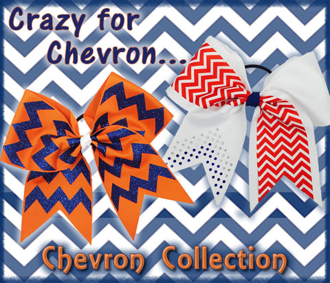 Chevron Collection - Chevron Cheer Bows