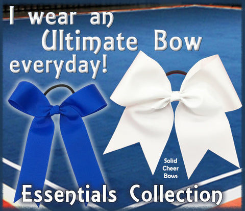 Essentials Collection - Solid Cheer Bows