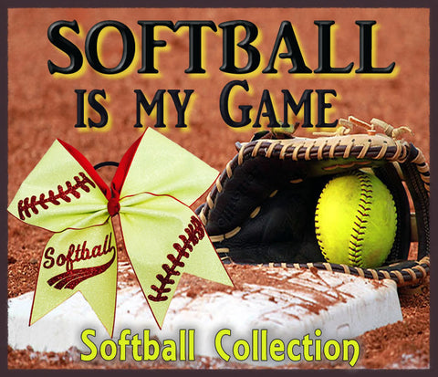 Softball Collection - Softball Bows