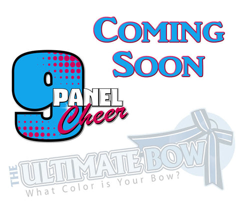 9 Panel Cheer - War on the Shore Big Glitter Cheer Bow - April 2024