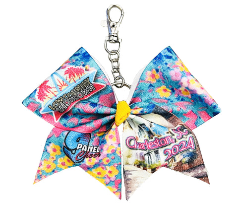9 Panel Special Event Bows | Low Country Showdown Cheer Competition | Charleston, SC | March 2024 | Big Glitter Bow