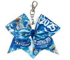 CDE - Ocean City Christmas Open Keychain Cheer Bow - December 2025