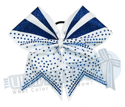 Full Out Glitter and Rhinestones Cheer Bow | Competition Cheer Bow