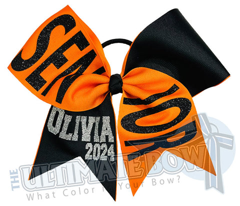 I Am A Senior Bow | Cheer Bow | Softball Bow | Graduation Bow