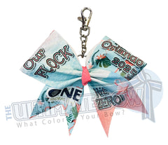 The ONE Cheer and Dance Finals Our Flock Hit Zero Glitter Keychain Bow 2025 | Only one can be The ONE! | 2025
