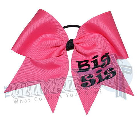 Sisters Cheer Bow | Big Sis Cheer Bow | Little Sis Cheer Bow