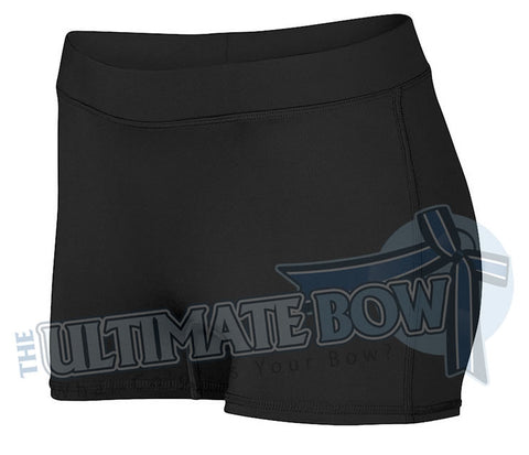 Ladies-Dare-Spandex-spanks-boy-cut-shorts-black-1232-Augusta-Sportswear-cheerleading-softball-soccer-volleyball-workout
