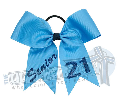 class-act-cheer-bow-senior - Class of 2021 - Senior Year - Senior Cheer Bow | Copen | Navy