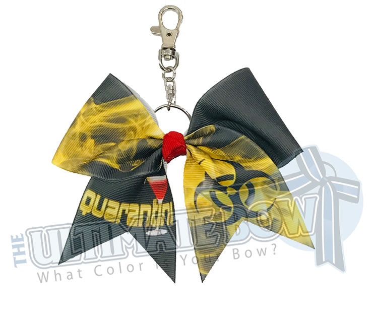Quarantini Key Chain Bow | Quarantini Martini Key Chain | COVID-19 Quarantine