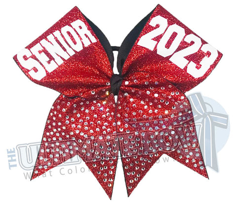 Class of 2023 | Senior Cheer Bow | Class of 2023 | Graduation Gifts | Red Senior Bows