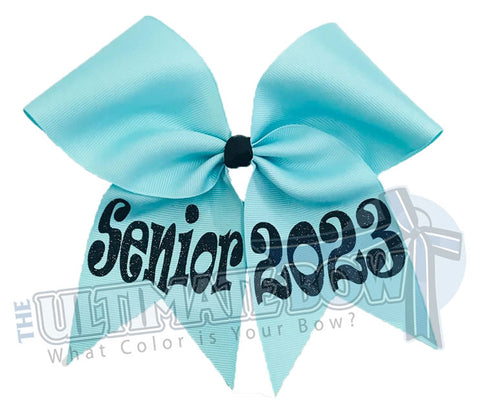 Senior Year Cheer Bow | graduation cheer bow | Class of 2023 | personalized-cheer-softball-bows-high-school