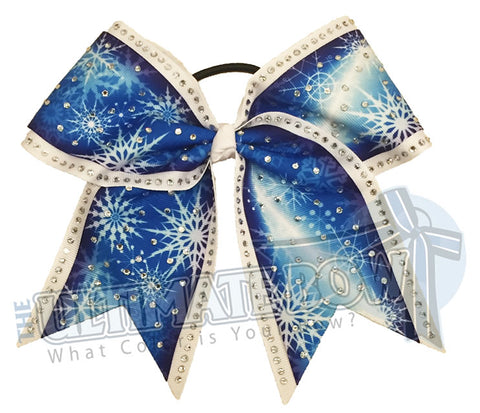 rhinestone-snowflakes-christmas-rhinestones-royal-blue-white-cheer-bow-cheer-camp-sideline-Christmas-parade-Holiday-Party