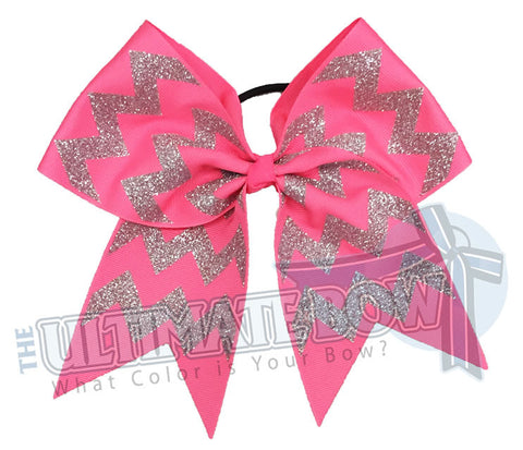 glitter-chevron cheer-bow-pink-glitter-softball-sparkle-breast-cancer-pink