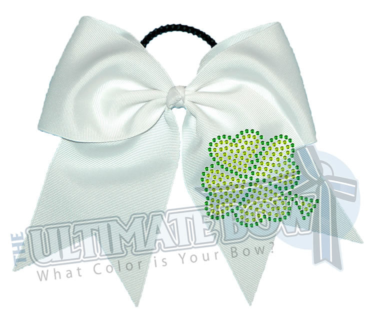 superior-rhinestone-shamrock-cheer-bow-white-emerald-peridot-rhinestones