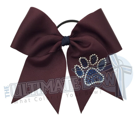 superior-rhinestone-paw-print-navy-maroon-crystal-cheer-bow