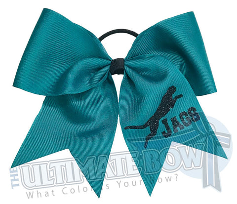 We are Jaguars Cheer Bow
