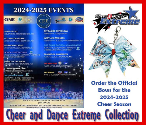 Cheer and Dance Extreme Event Bows