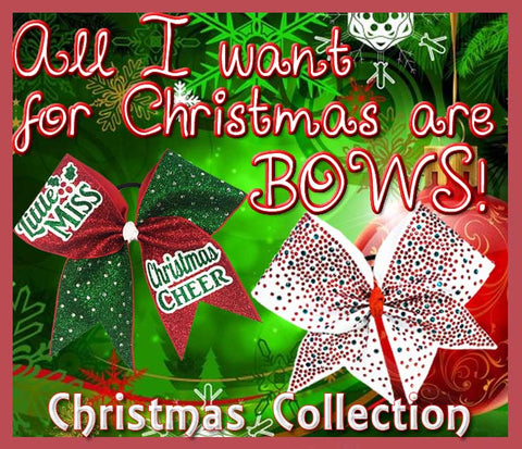 Christmas Collection - Cheer Bows