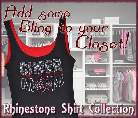 Rhinestone and Glitter Shirt Collection