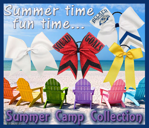 Summer Camp Cheer Bows Collection