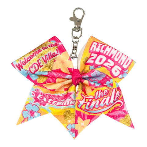 CDE - The Finale Key Chain Glitter Cheer Bow - April 2026
