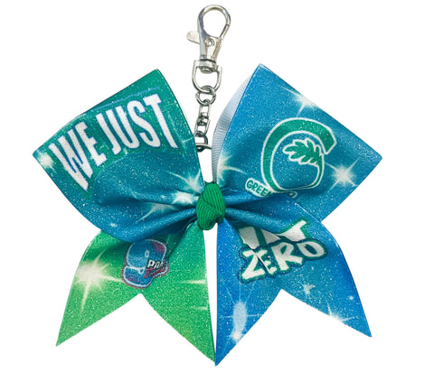 9 Panel Cheer - Carolina Challenge Cup Greensboro Hit Zero Keychain Cheer Bow - February 2026