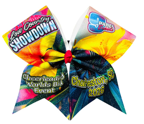 9 Panel Cheer - Low Country Showdown Charleston Cheer Bow - March 2026