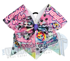 CDE Rumble in the Jungle Cheer Bow | Special Event Cheer Bow | January 2024