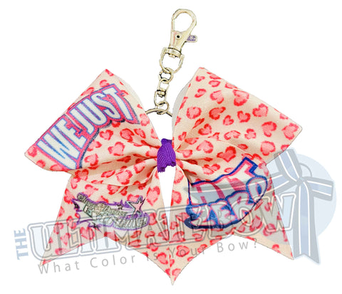 CDE - Rumble in the Jungle Hit Zero Keychain Glitter Cheer Bow - January 2025