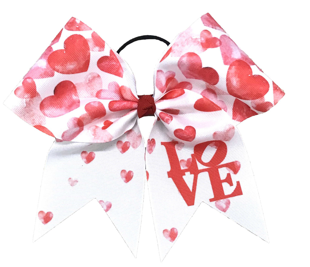 Falling in Love Cheer Bow | Valentine’s Day Cheer Hair Bow