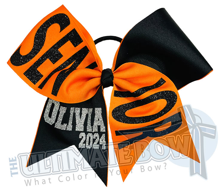 Personalized Coach Mini Sports Cheer Bow Keychain - Graduate 2024 Bows