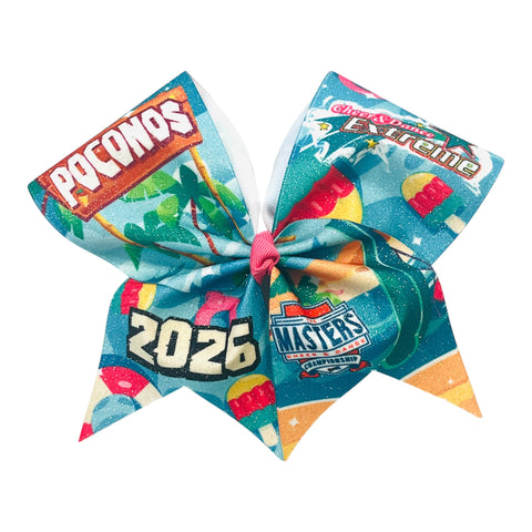 CDE - The Masters Big Glitter Bow - April 2026