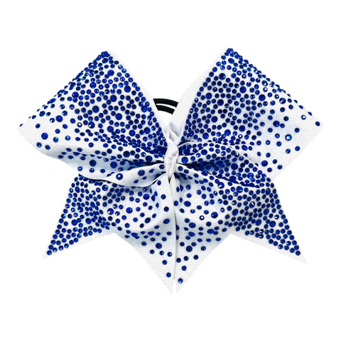 Rhinestone Intensity Glitter Cheer Bow | Competition Bow