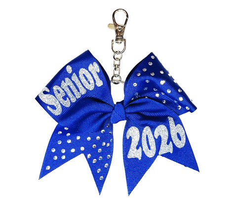 Rhinestones Senior 2026 - Class of 2026 | Electric Blue | Silver