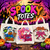 Cute & Spooky Zippered Halloween Trick-or-Treat Tote