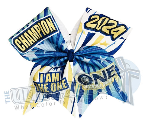 The ONE - Exclusive Event CHAMPION Cheer Bow 2024 | Climb Higher... Be The ONE