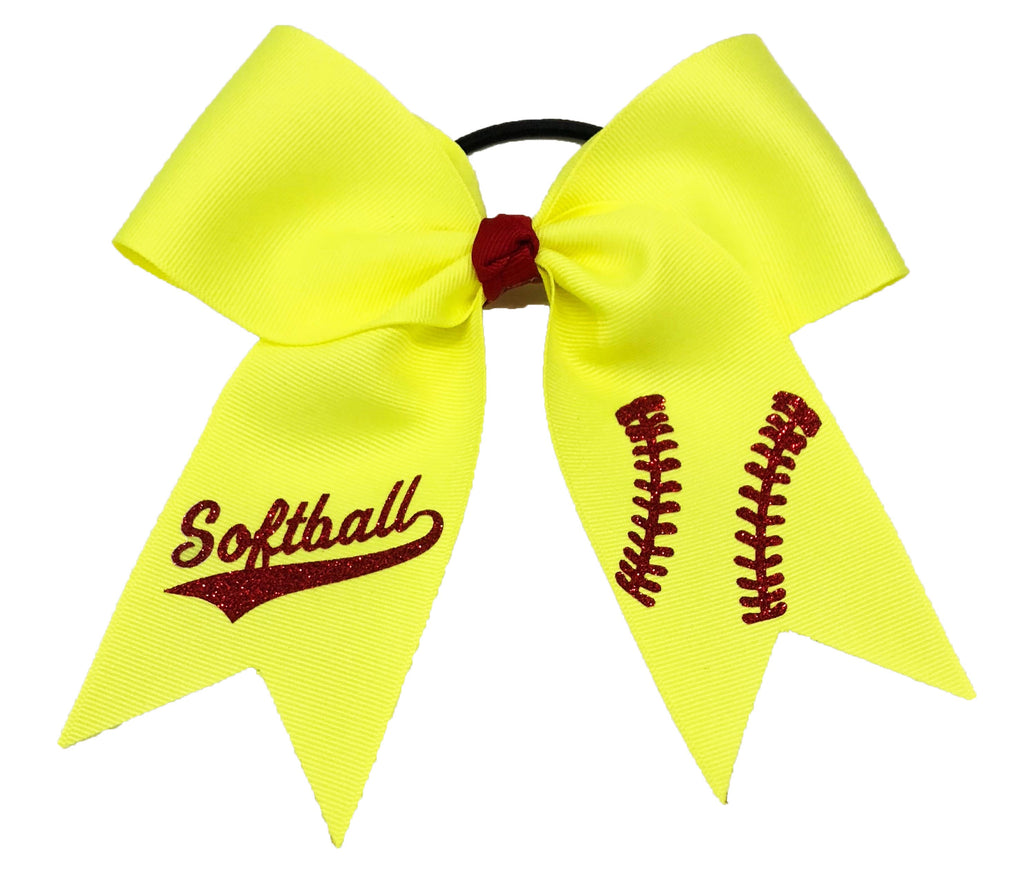 Ultimate Fastpitch Softball Hair Bow
