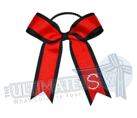 back-to-school-red-black-rhinestone-initial-cheer-bow