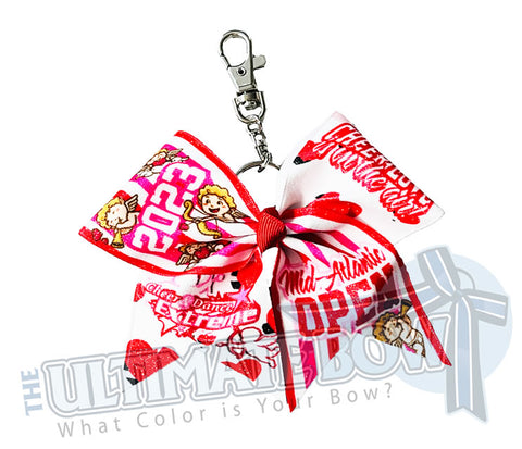 Mid-Atlantic Open Championship | Glitter Keychain | February 2023 | Cheer and Dance Extreme Keychain