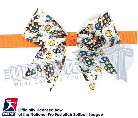 Chicago-Bandits-bat-bag-bow-softball-licensed-official-logo-professional-softball-NPF-National_Pro_Fastpitch-Softball-League