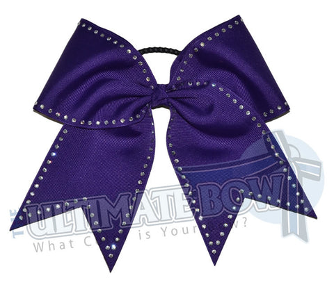 Cutting Edge Rhinestones Cheer Bow