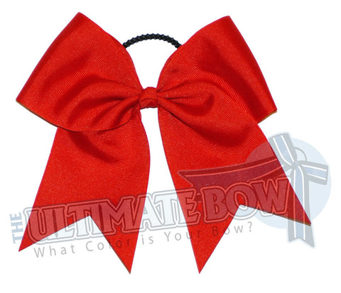 Essentials Superior Try Outs Cheer Bow | Solid Cheer Bow