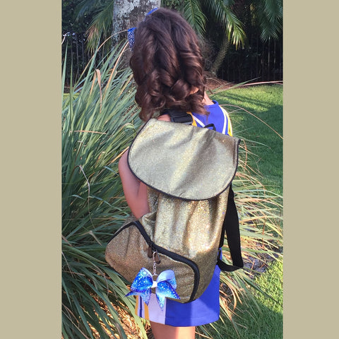 The Ultimate Bow - Glitter Back Pack