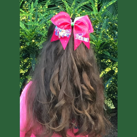 Happy-Birthday-Princess-cheer-bow-pink-birthday-bow-birthday-hair-bow-softball-volleyball-girl-hair-bow