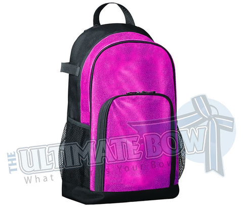 Pink sparkle glitter back pack | cheer-bag-softball bag | Augusta-1106 | All Out Glitter Back Pack