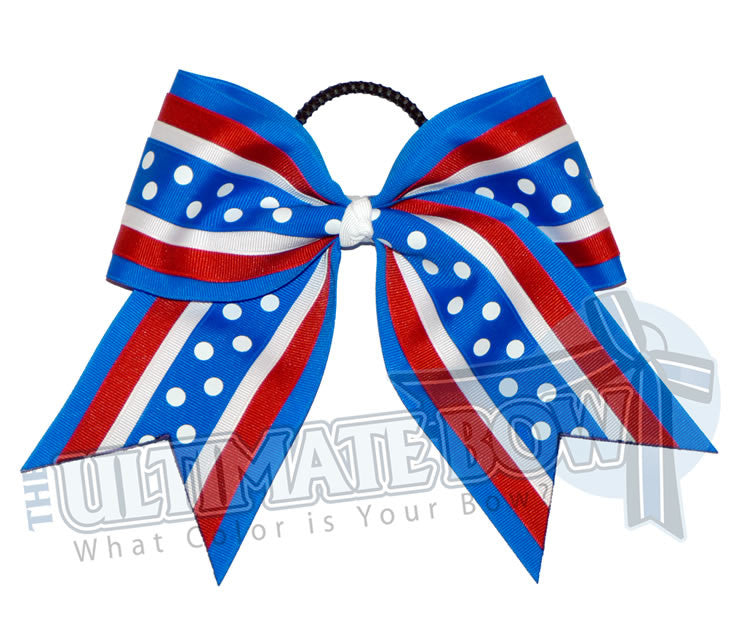 polka-dot-pyramid-cheer-bow-electric-blue-red-white