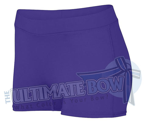 Ladies-Dare-Spandex-spanks-boy-cut-shorts-purple-1232-Augusta-Sportswear-cheerleading-softball-soccer-volleyball-workout