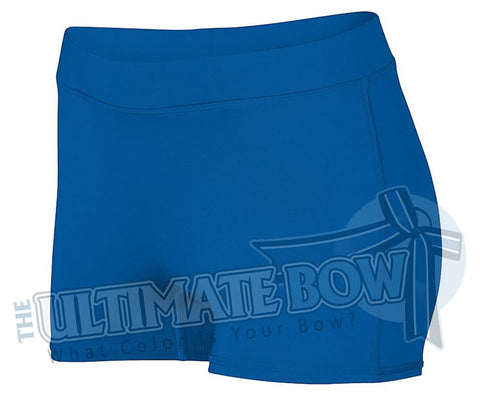 Ladies-Dare-Spandex-spanks-boy-cut-shorts-royal-blue-1232-Augusta-Sportswear-cheerleading-softball-soccer-volleyball-workout