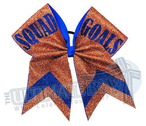 squad goals cheer bow full-glitter-personalized-cheer-bow-squad-goals-orange-blue