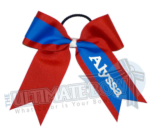 whats-my-name-cheer-bow-red-electric-blue-Alyssa-Softball